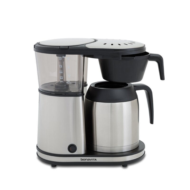 Macchina da caffè Bonavita Connoisseur 8-Cup One-Touch con caraffa termica in acciaio a doppia parete